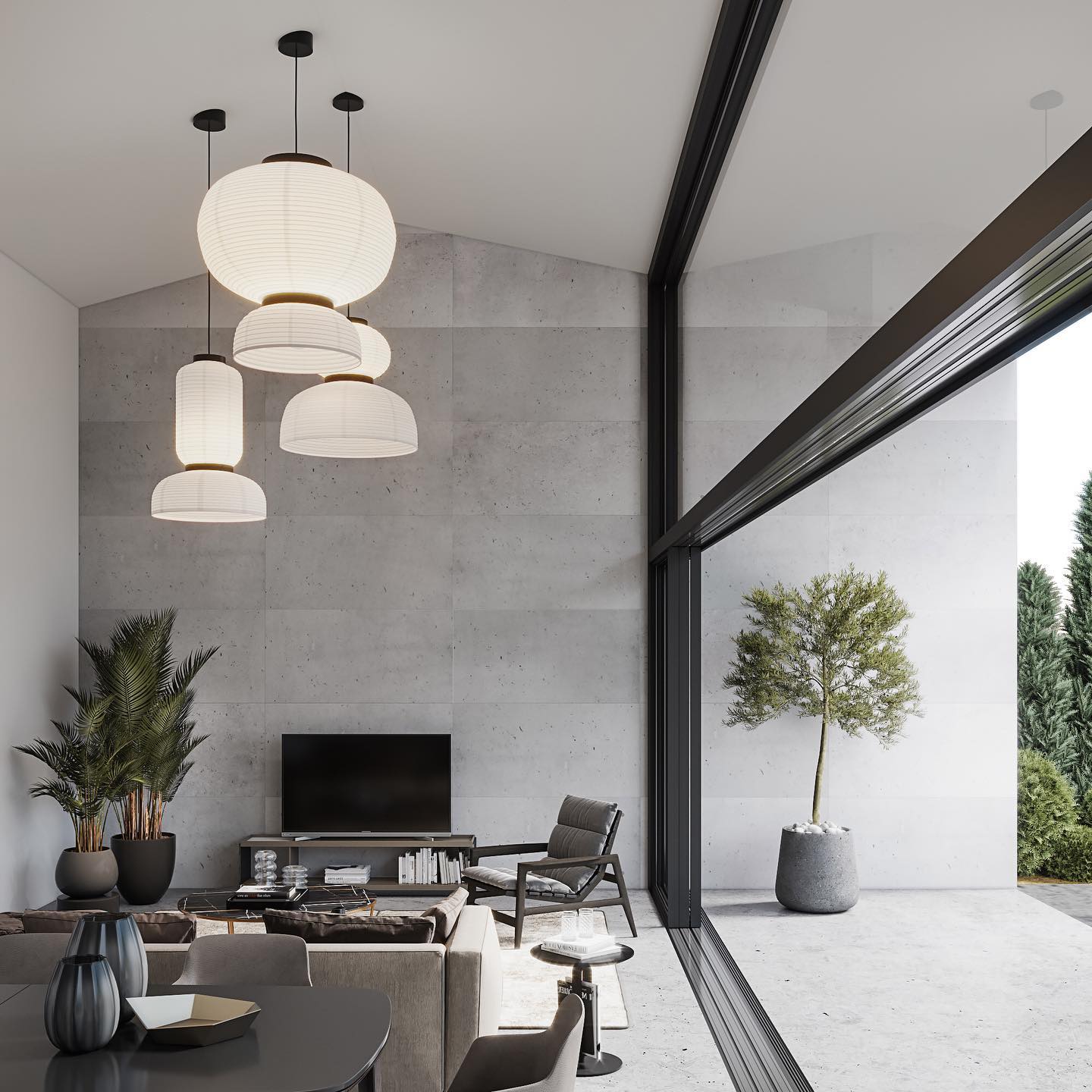 Bring the Outdoors Inside Concrete Panel Design